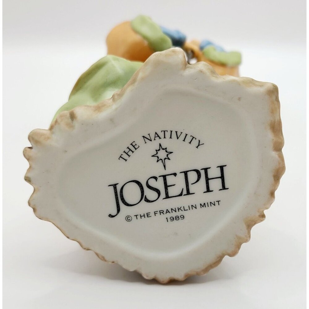 Franklin Mint Joseph The Nativity Ceramic Figurine Vintage 1989 - No Box *Read* - Picture 7 of 11